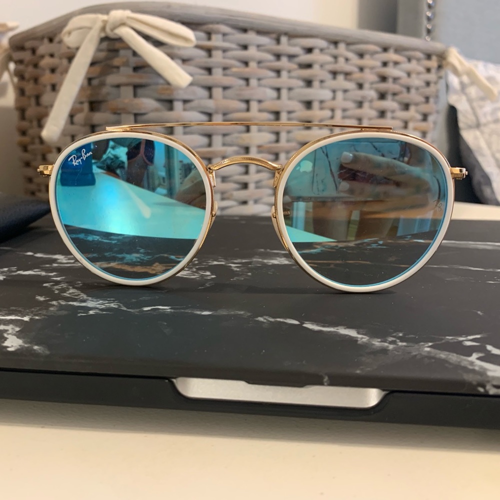 Ray-Ban Double Round Bridge Sunglasses